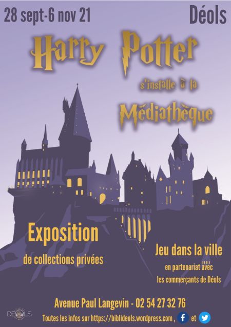 Affiche Expo Harry Potter