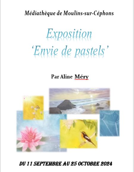 Exposition de pastels SEPTEMBRE